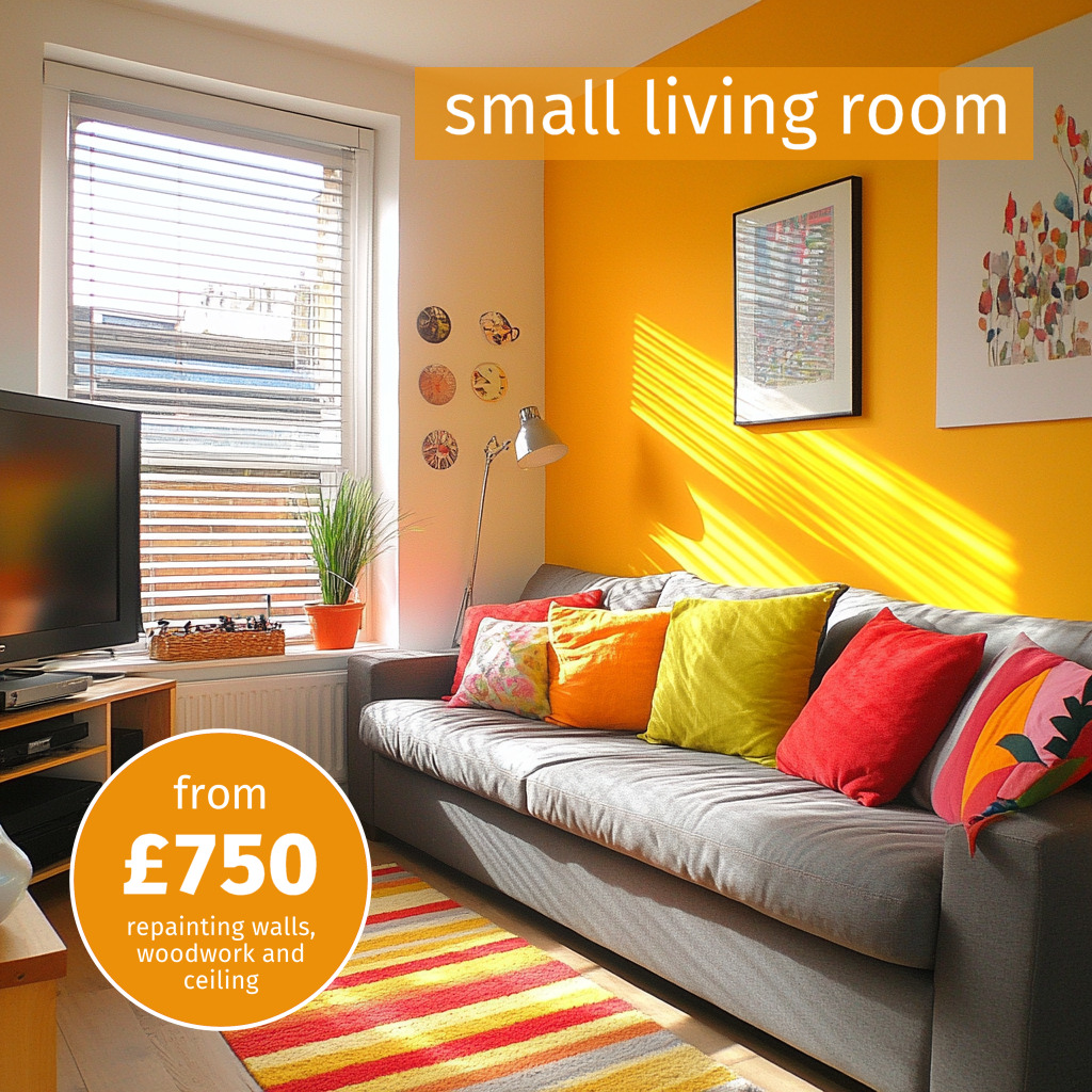 small living room from £750