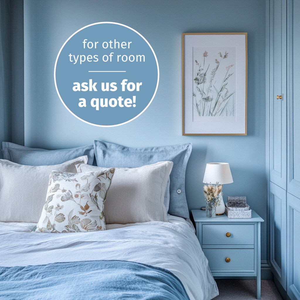 for other types of room, please ask us to quote
